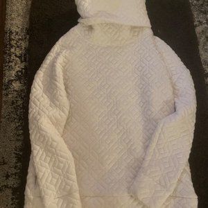 White Gap Turtleneck Sweater